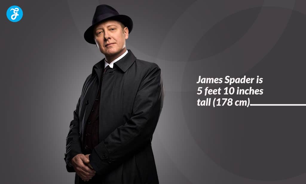james spader real height