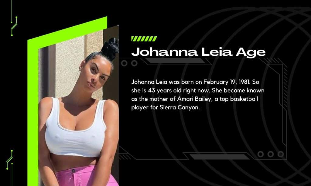 Johanna Leia Age Details