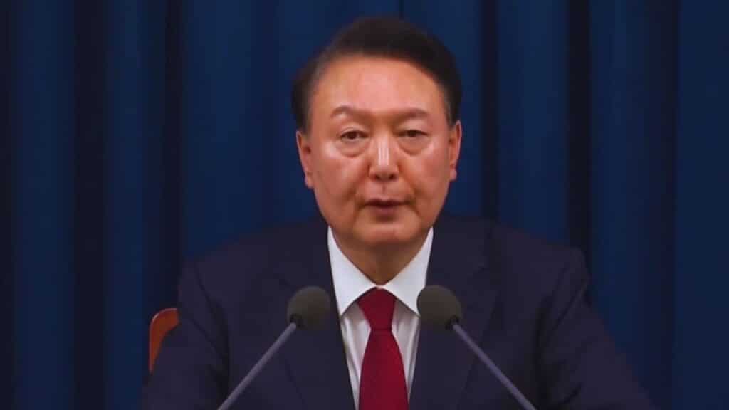 South Korean court arrest warrant Yoon martial law decree