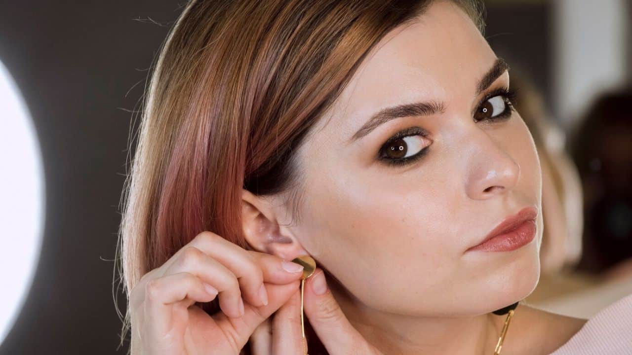 Flat Back Earrings