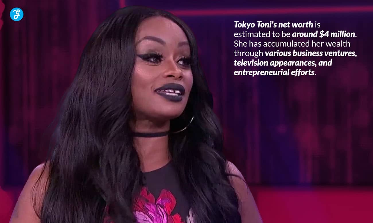 tokyo toni estimated net worth