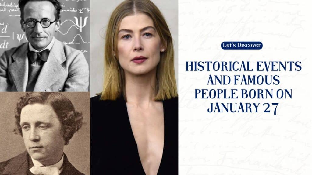 Historical Events and Famous Birthdays on January 27