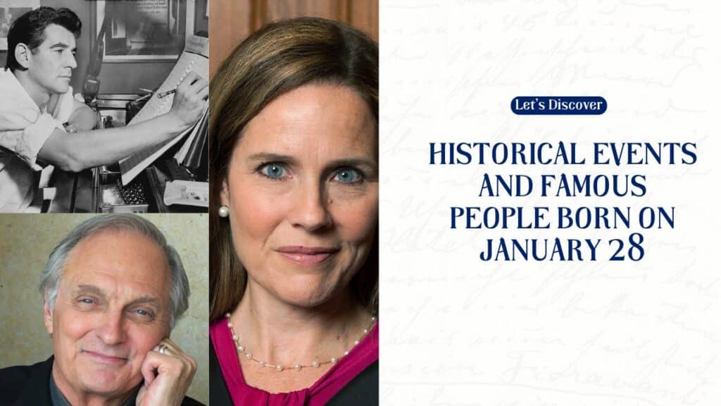 Historical Events and Famous Birthdays on January 28