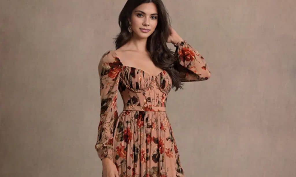 Karla Mauve Multi Maxi Dress