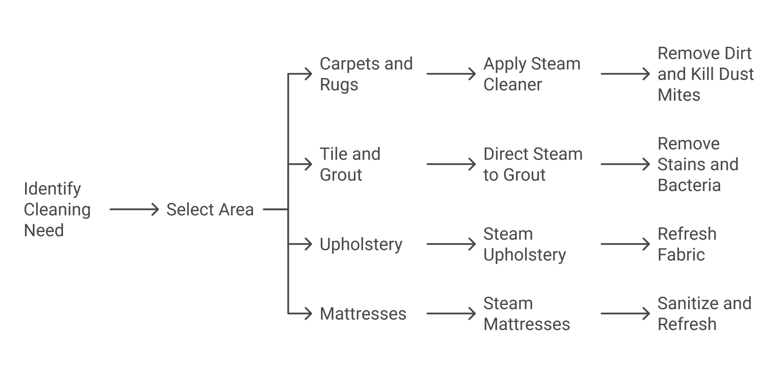 Steam Cleaning method
