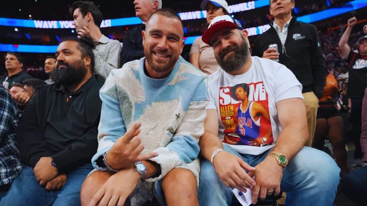 Jason Kelce Travis Kelce New Heights Podcast Bonding