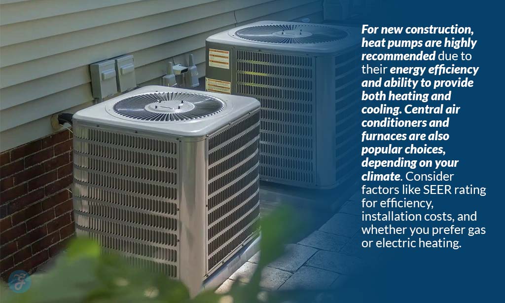heat pumps for new construction