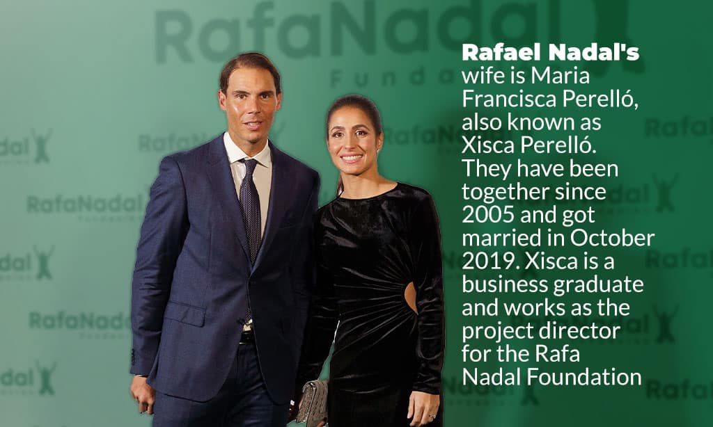 rafael nadal and his wife