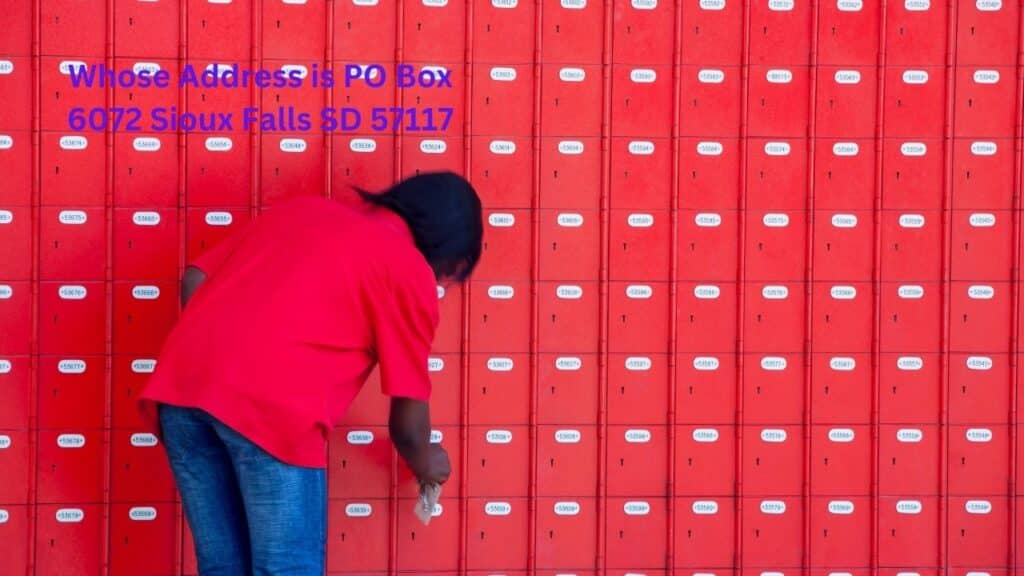 whose address is po box 6072 sioux falls sd 57117