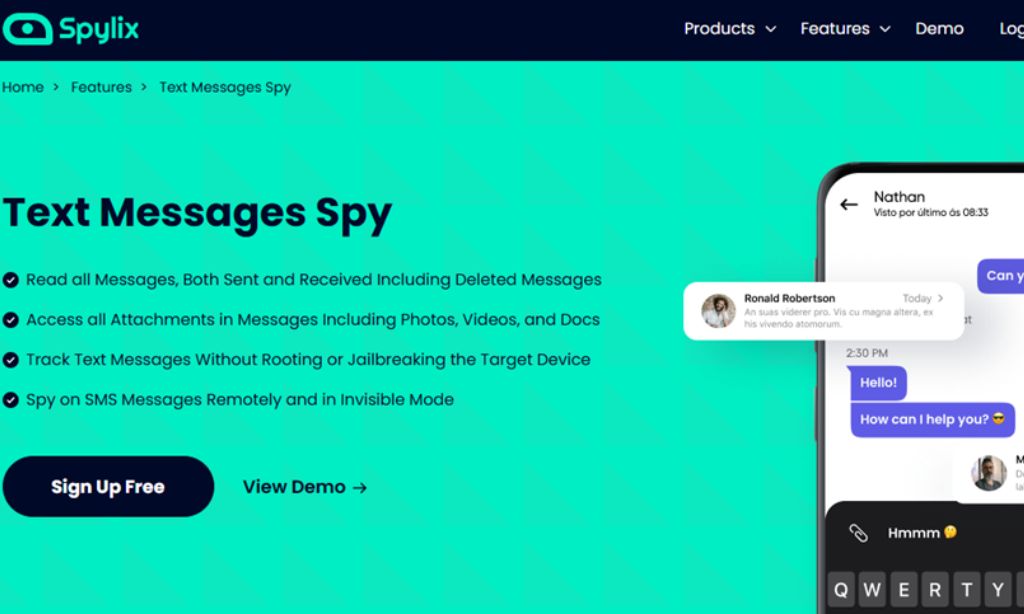 Spylix SMS tracker