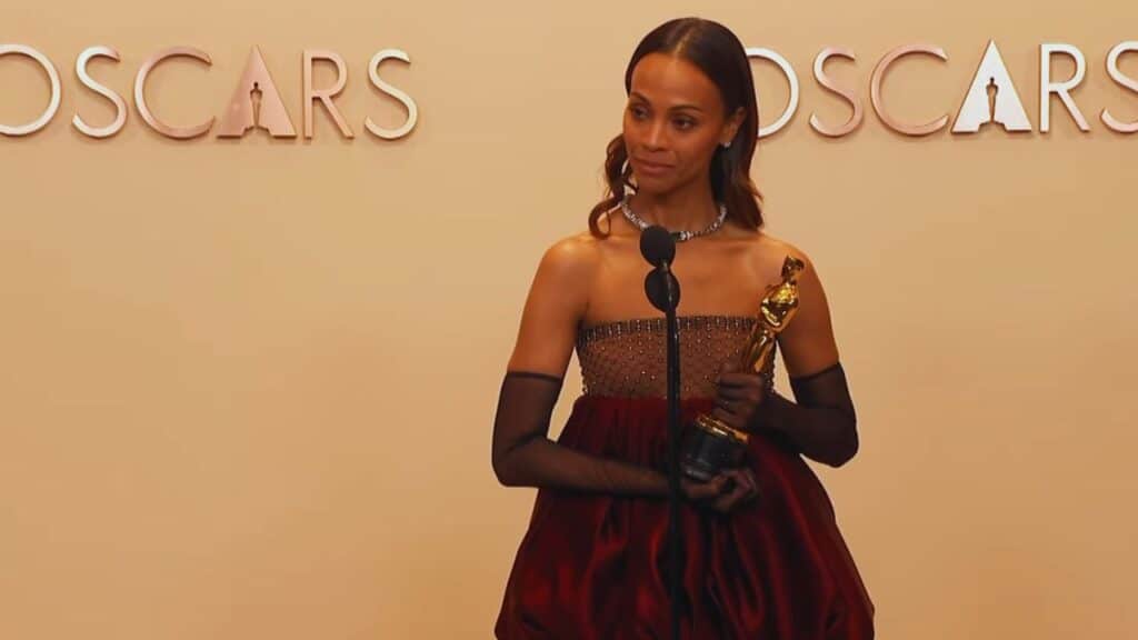 Zoë Saldaña Oscar Controversy Emilia Pérez