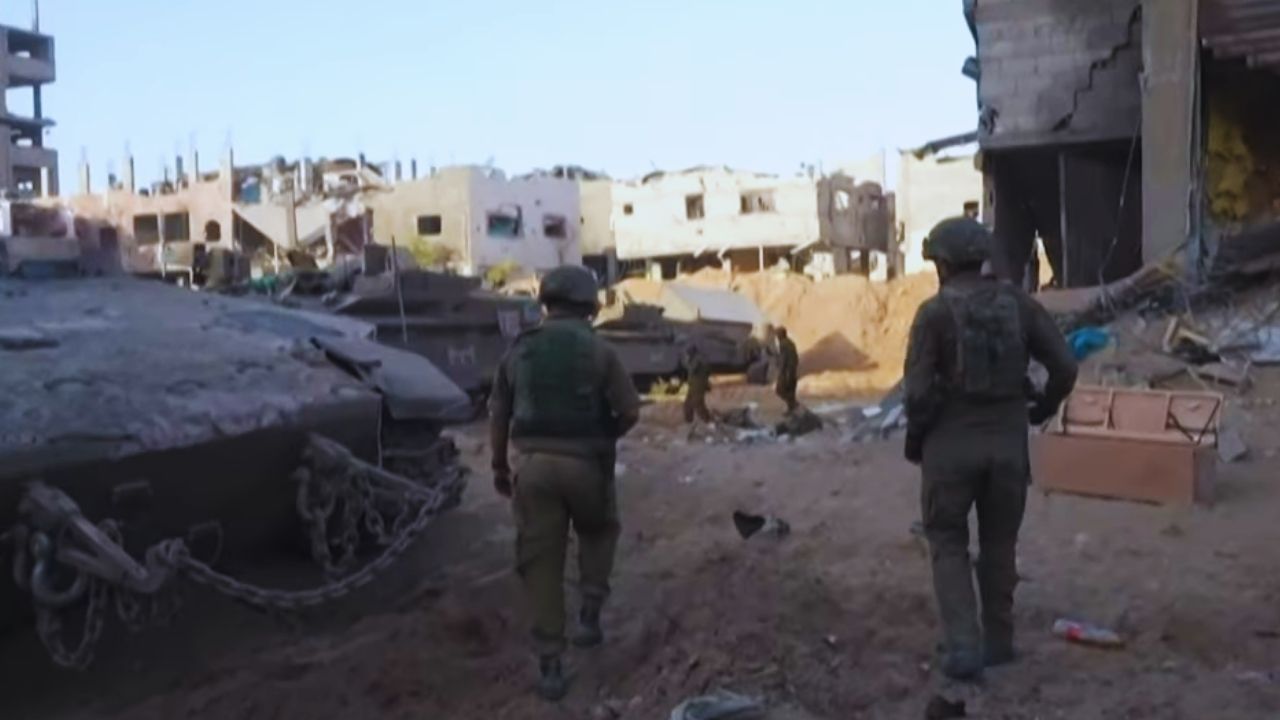Israel Military Presence in Gaza Lebanon Syria