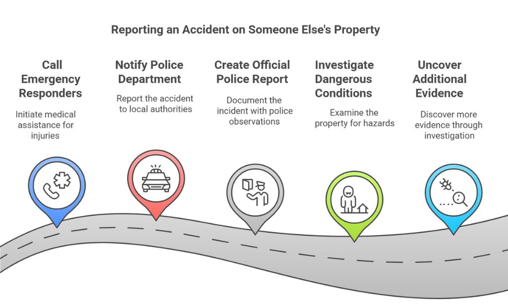Report the Accident to the Police